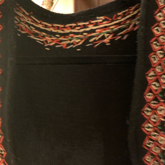 Vintage Norwegian Style Folk Vest - Picture 3 of 7